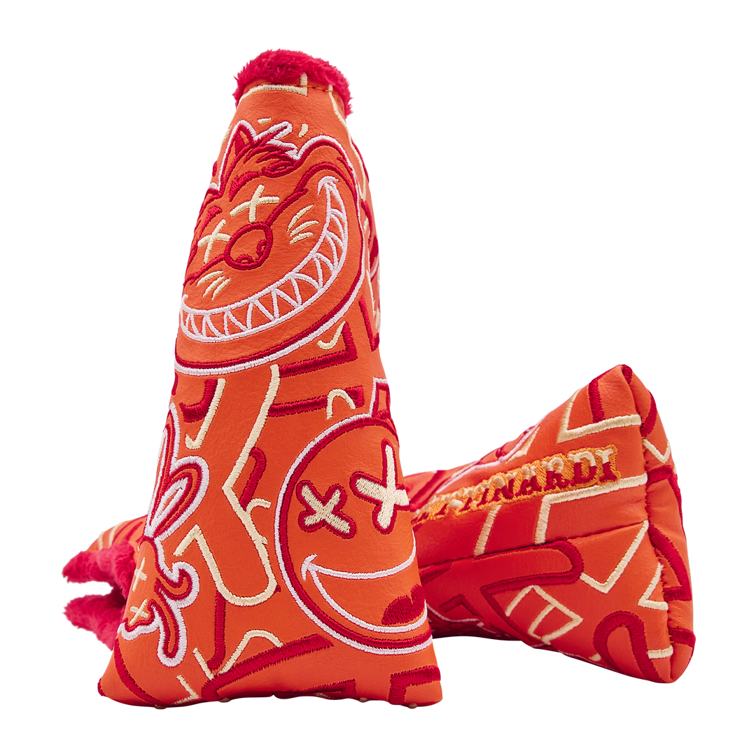 Halloween Poison Bomb Distressed Orange Armor DASS SS3 1-of-1 Putter
