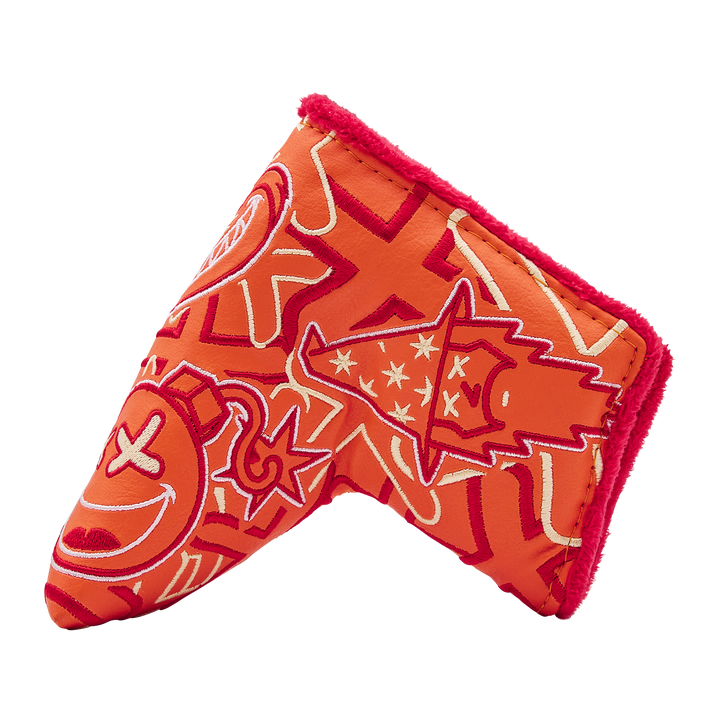 Halloween Poison Bomb Distressed Orange Armor DASS SS3 1-of-1 Putter