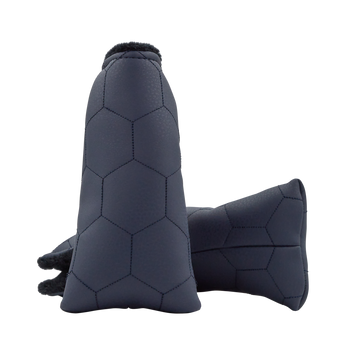 Bettinardi Script Quilted Hex Blade Headcover (Navy/Tan)
