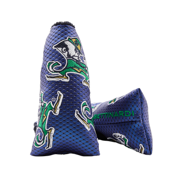 Notre Dame x Bettinardi Navy Dancing Leprechauns Blade Putter Headcover