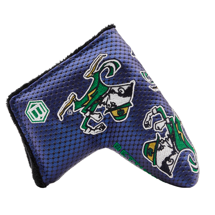 Notre Dame x Bettinardi Navy Dancing Leprechauns Blade Putter
