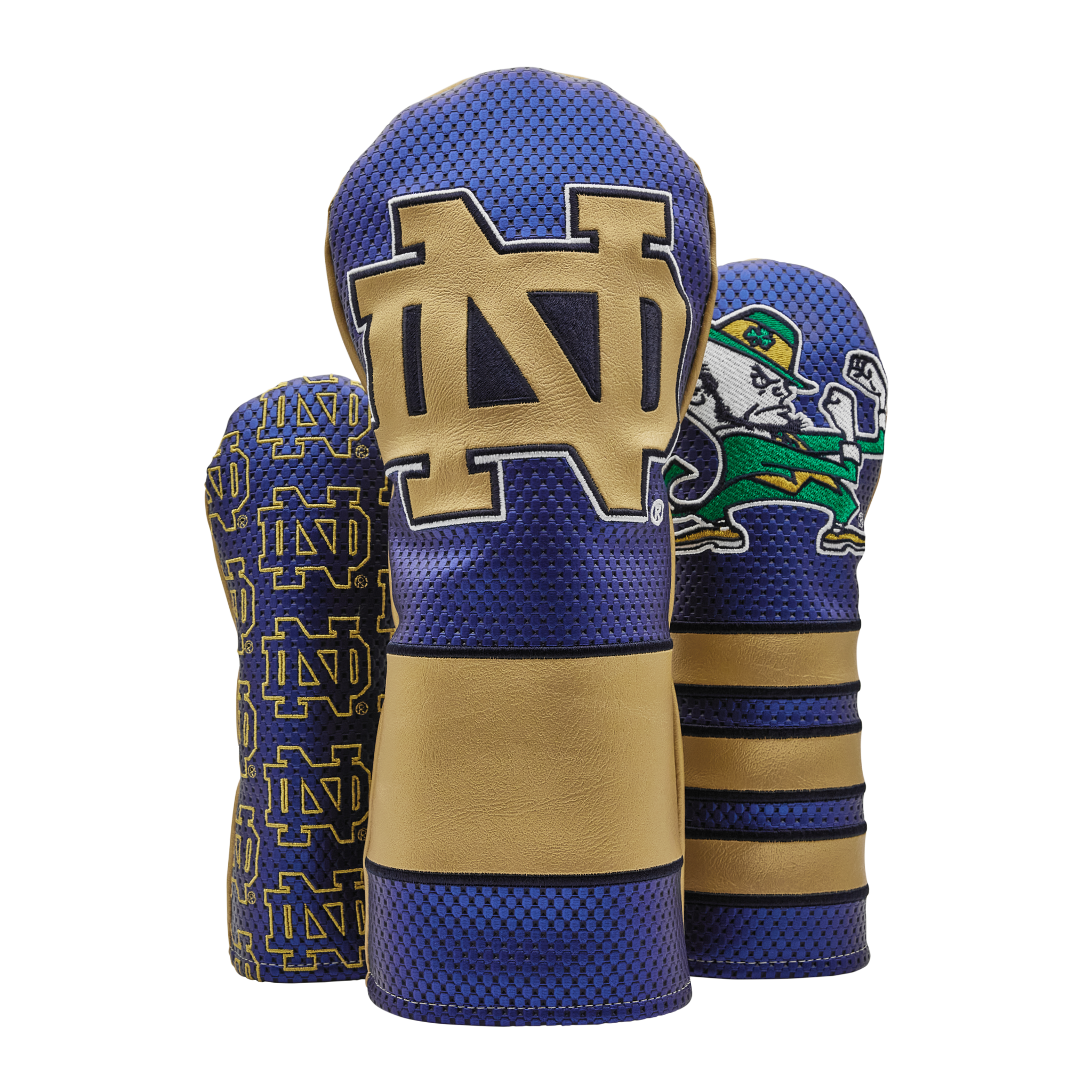 Notre Dame x Bettinardi Navy and Gold Wood Set