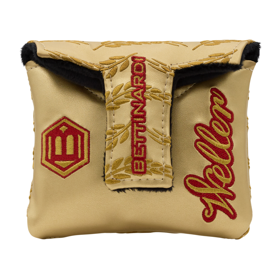 Weller x Bettinardi Gold & Crimson Mallet Putter Headcover