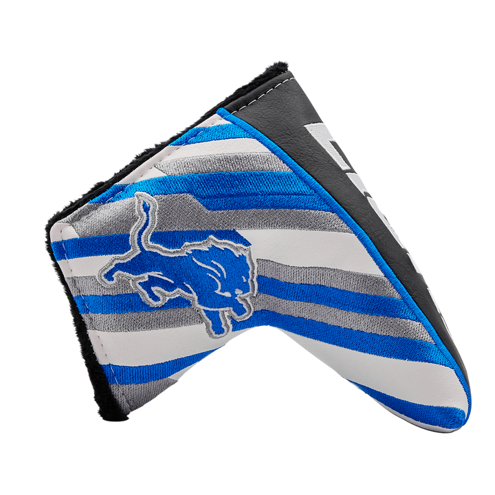 Detroit Lions Team Stripes Blade Putter Headcover