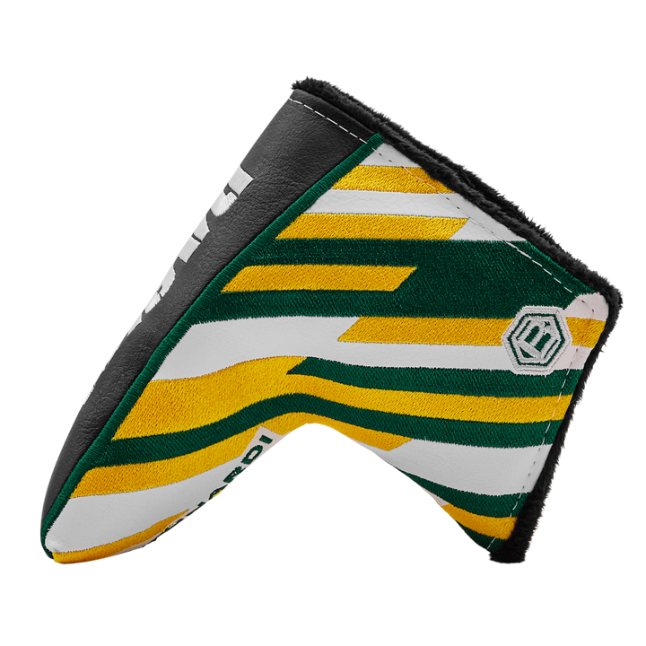 Green Bay Packers Team Stripes Blade Putter Headcover | Bettinardi