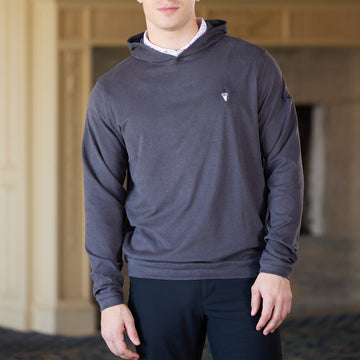 Bettinardi Peter Millar Wizard Ardent Air Performance Hoodie (Charcoal)