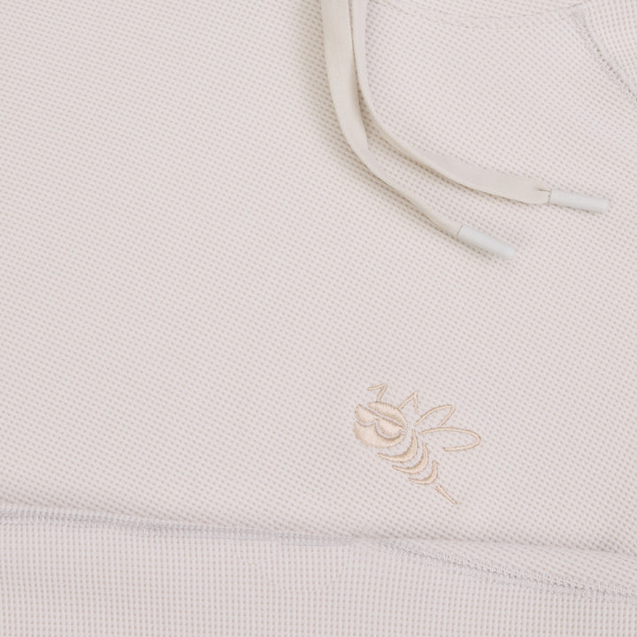 Bettinardi RLX Sunglasses Stinger Performance Waffle-Knit Hoodie (Ceramic White)