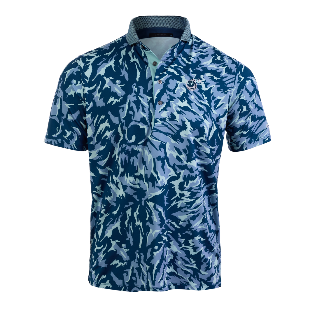 Bettinardi Greyson Poison Bomb Midas Wolf Camo Polo (Bloomfield)-front