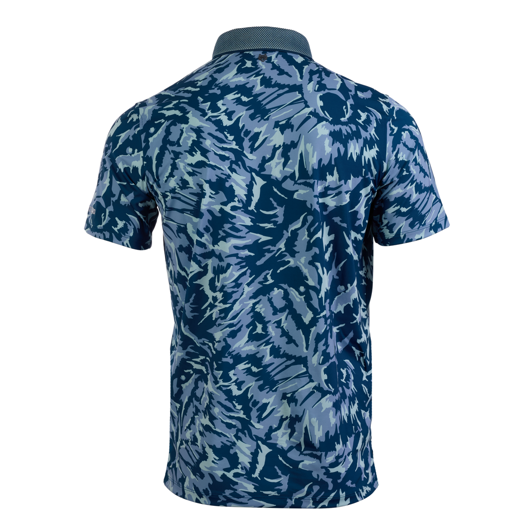 Bettinardi Greyson Poison Bomb Midas Wolf Camo Polo (Bloomfield)-back