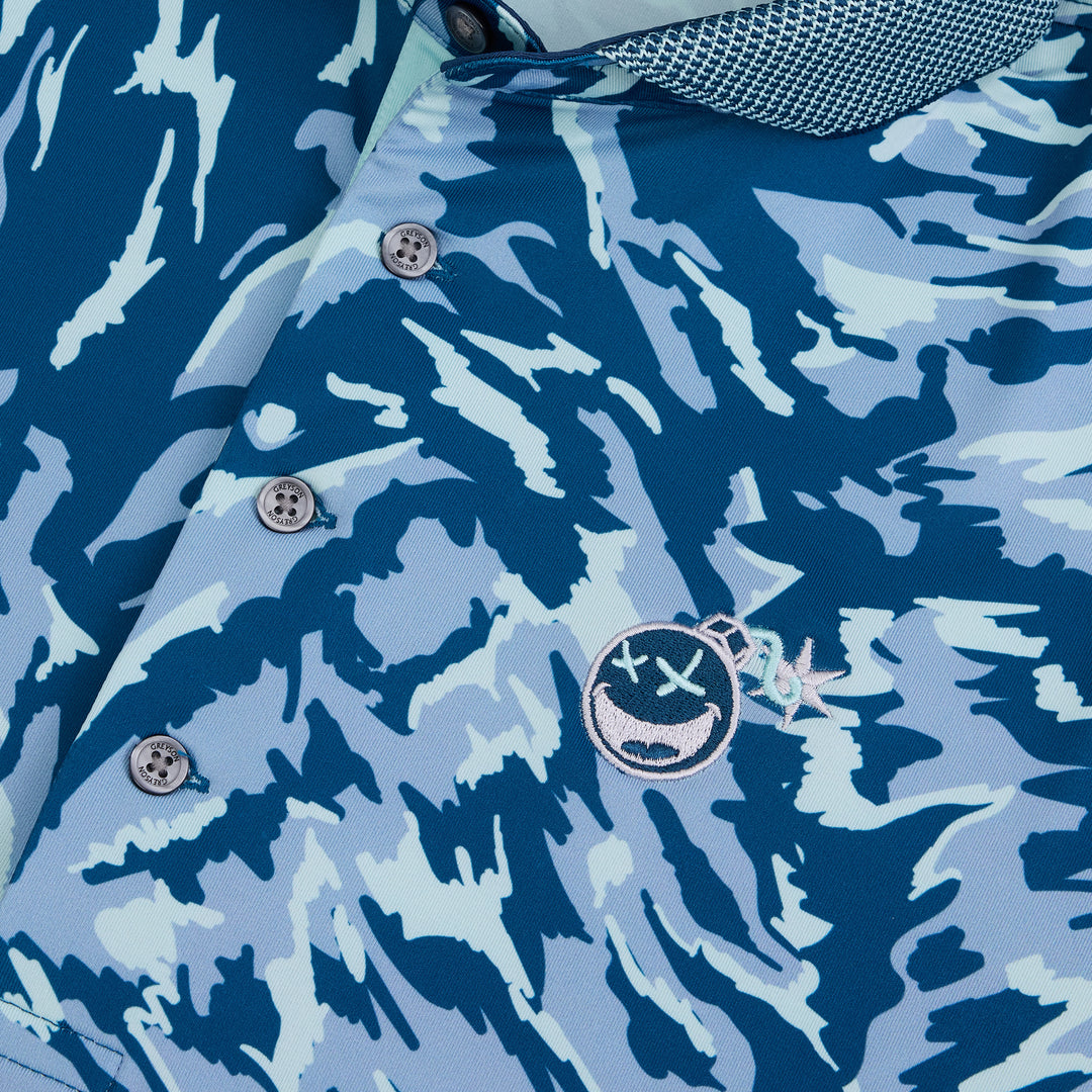 Bettinardi Greyson Poison Bomb Midas Wolf Camo Polo (Bloomfield)