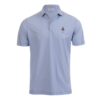 Bettianardi Peter Millar Sunglasses Wizard Taza Geo Performance Mesh Polo-front