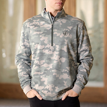 Bettinardi Straight Down Hex B Quarter Zip-front model