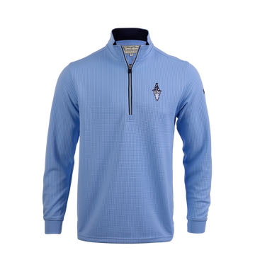 Bettinardi Straight Down Windy City Wizard Optic Quarter Zip (Carolina)-front