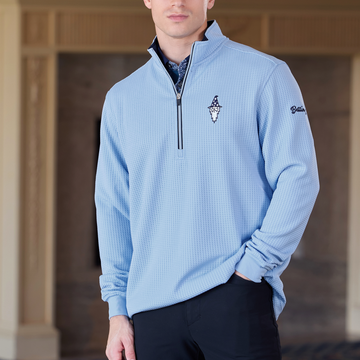 Bettinardi Straight Down Windy City Wizard Optic Quarter Zip (Carolina)