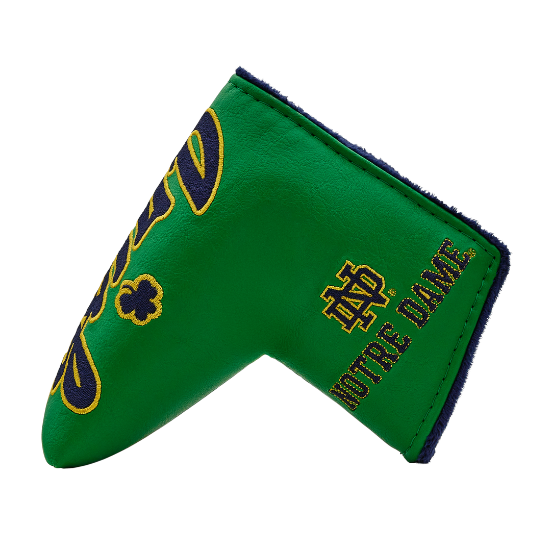 Notre Dame x Bettinardi Kelly Green Irish Script Blade Putter