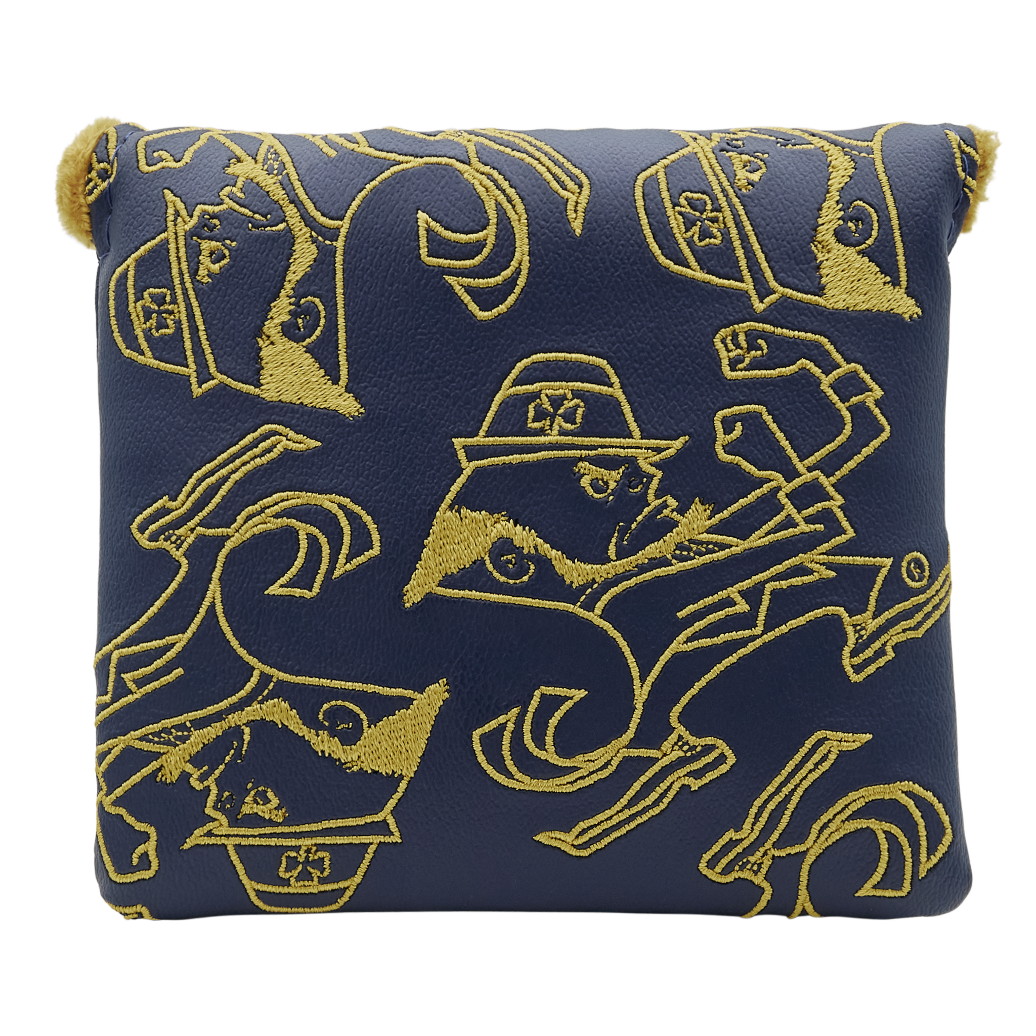 Notre Dame x Bettinardi Navy Dancing Leprechauns Mallet Putter Headcover