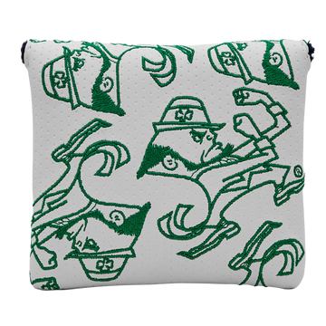 Notre Dame x Bettinardi White Dancing Leprechauns Mallet Putter Headcover