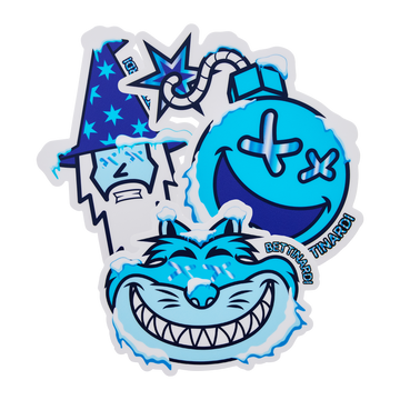 Bettinardi Frozen Multi-Icon Sticker Pack