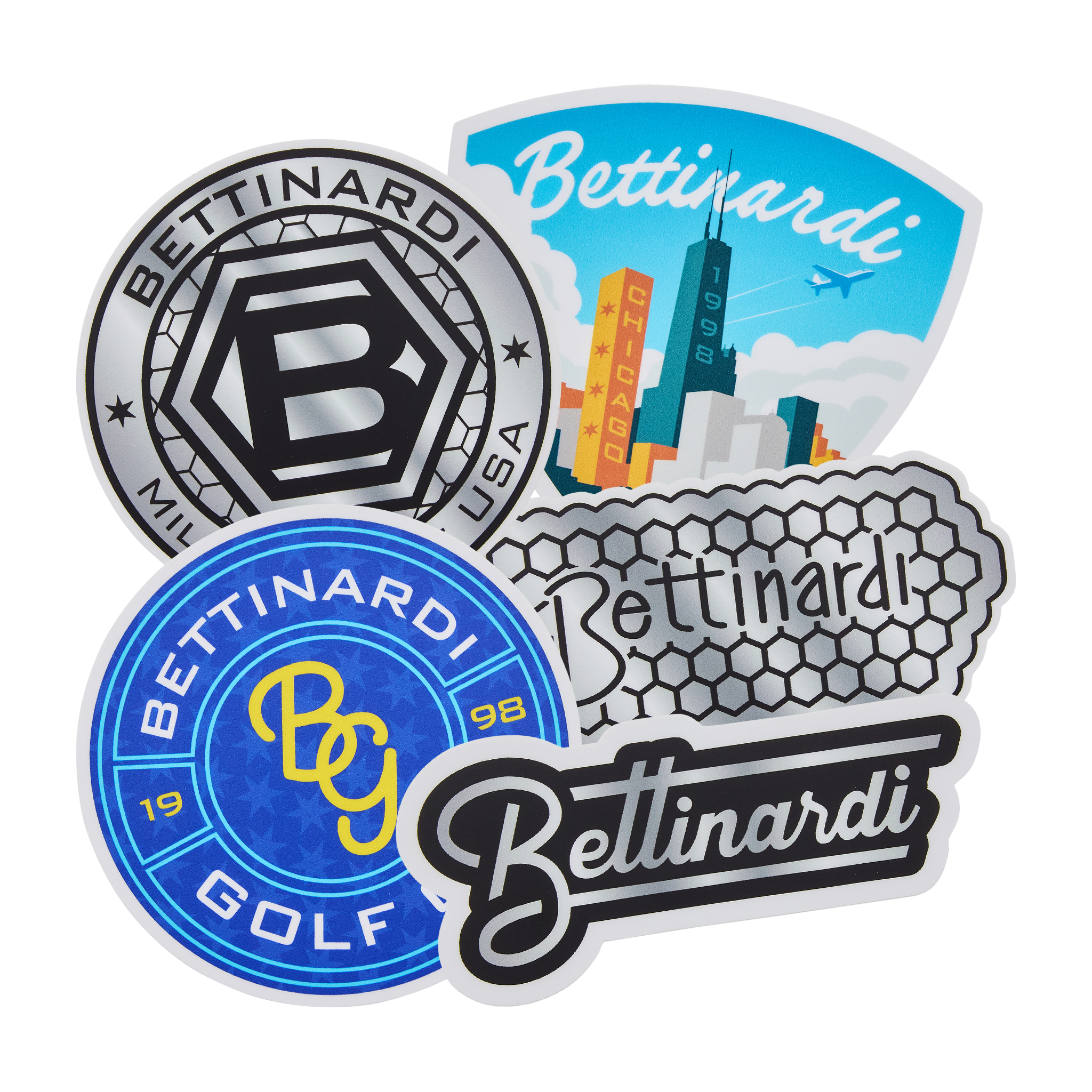 Bettinardi Corporate Sticker Pack