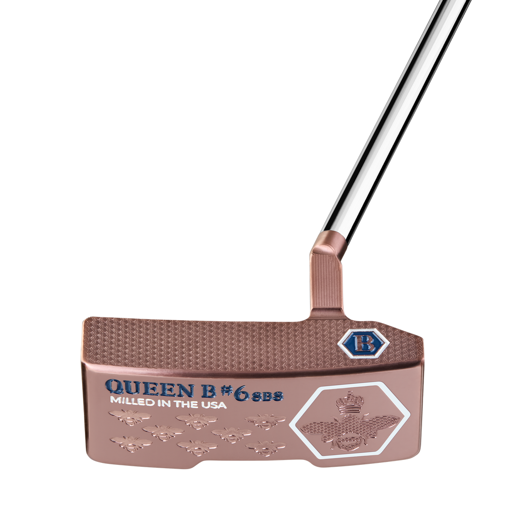 Queen B 6 Slotback Slant Putter-face and sole