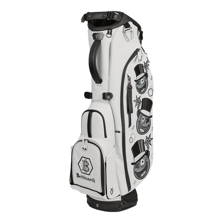 Grayscale Gangster Bomb Vessel Player V 6-Way Bag (White