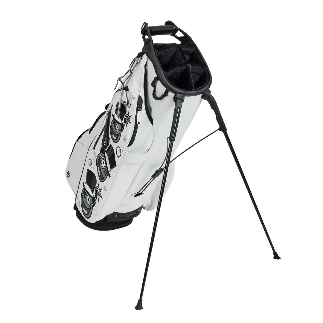 Grayscale Gangster Bomb Vessel Player V 6-Way Bag (White
