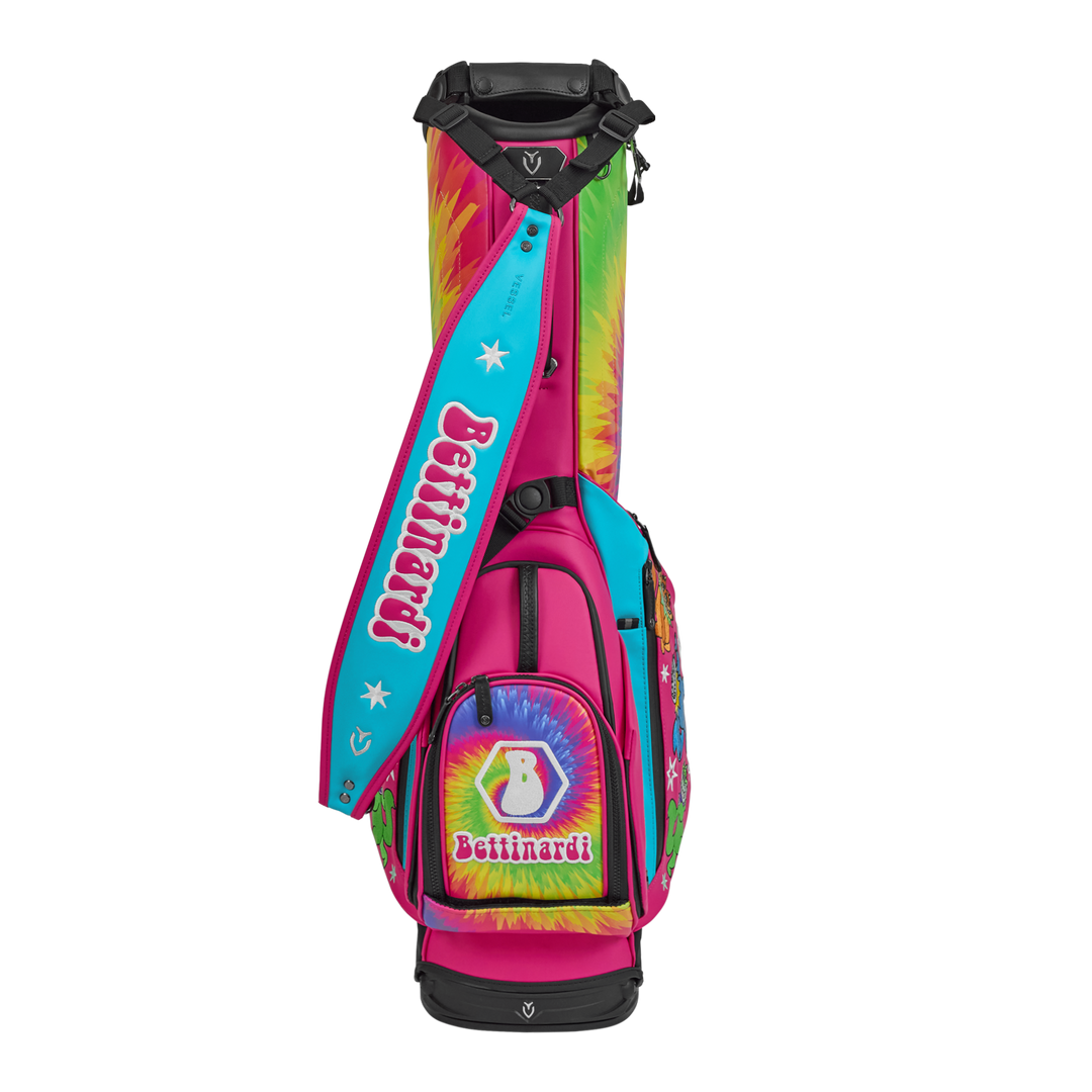 Galactic Groove Grateful Cat Rainbow Tie-Dye Vessel VLX 2.0 Stand