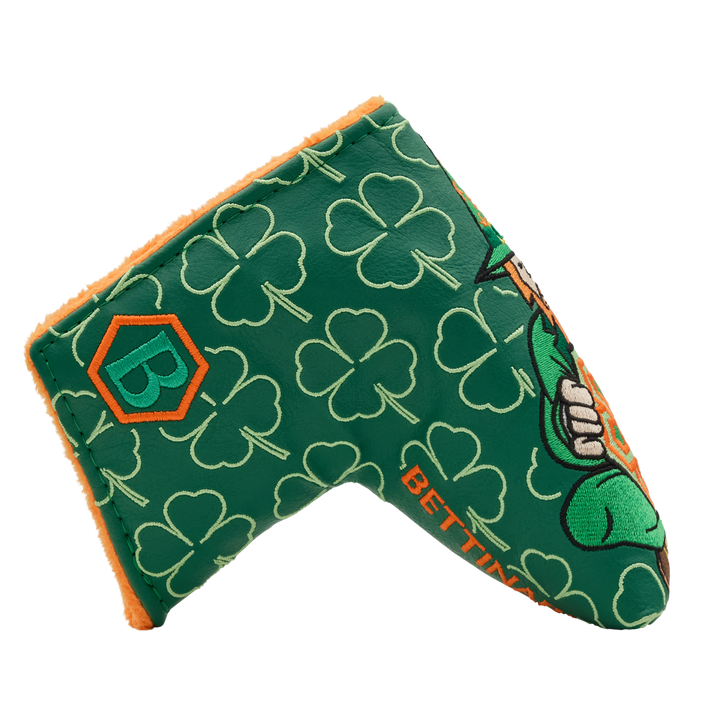 UNDER COVER ISM PEPER DOLL期 ツギハギレザーハット St. Patrick's Day Lucky Wizard Blade Putter Headcover | Bettinardi