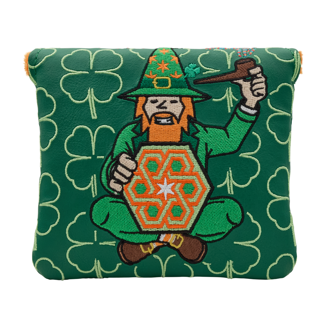 St. Patrick's Day Lucky Wizard Mallet Putter Headcover