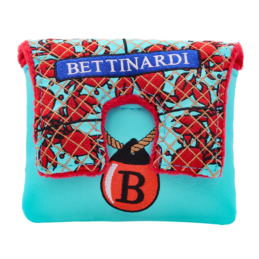 Gone Fishin' Crabbing Buddies Center-Shafted Mallet Putter Headcover- back