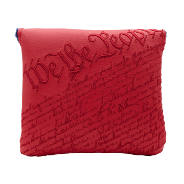 We The People Mallet Putter Headcover- front