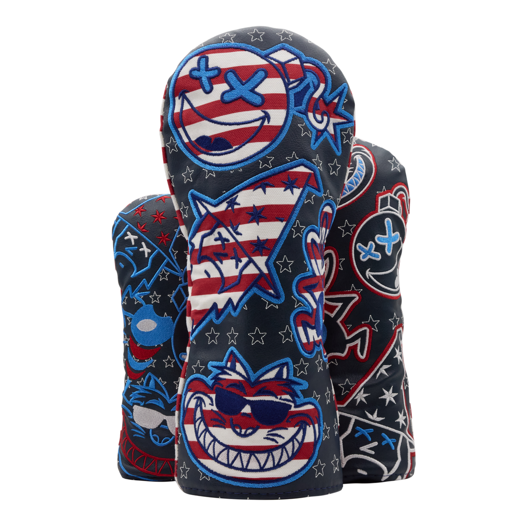 4th of July Americana Multi Icon Wood Set | Bettinardi Golf – Studio B