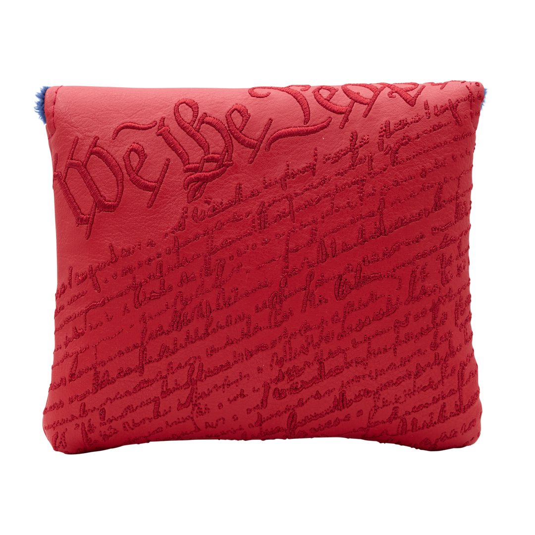 We The People Center-Shafted Mallet Putter Headcover- front