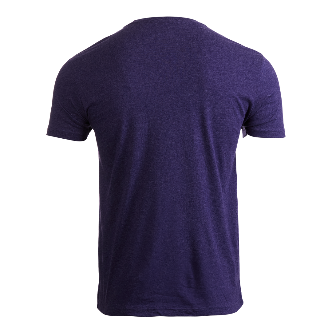 American Traditional Bald Eagle T-Shirt (Navy)-back