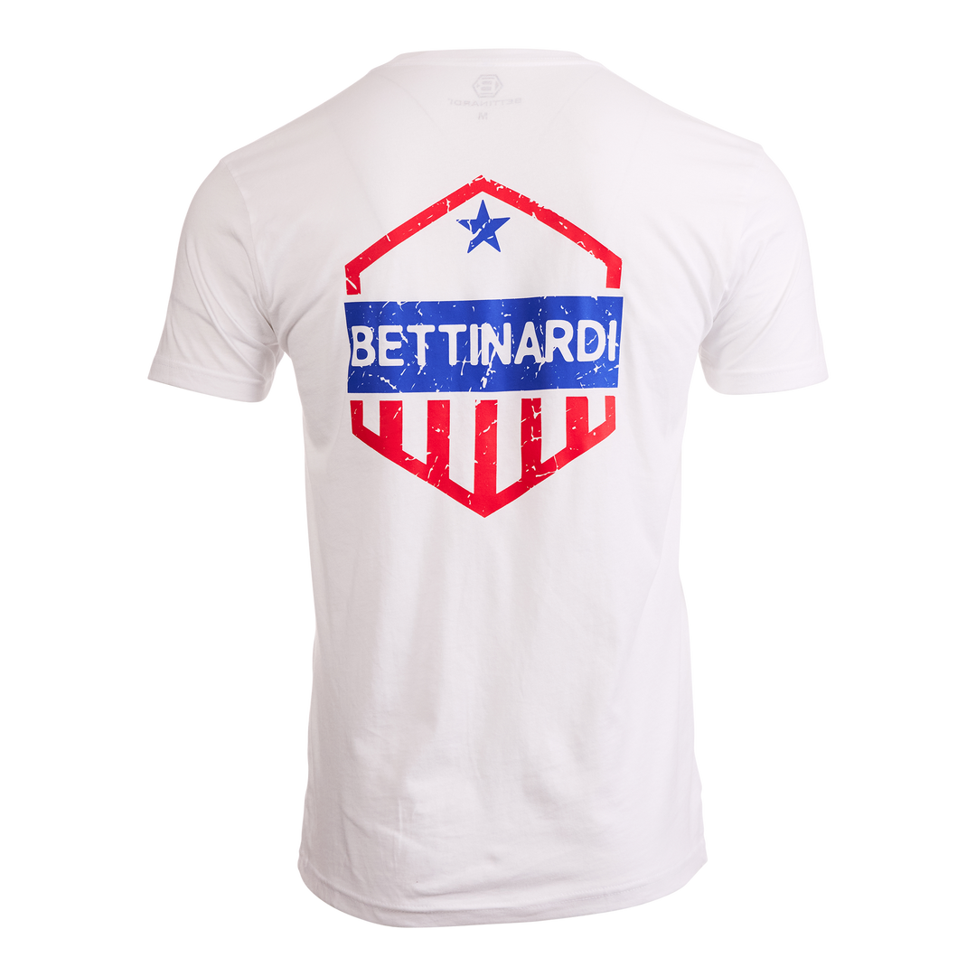 Bettinardi Stars &amp; Stripes T-Shirt (White)