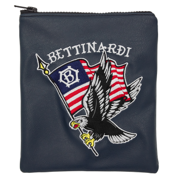 American Traditional Bald Eagle Valuables Pouch-front