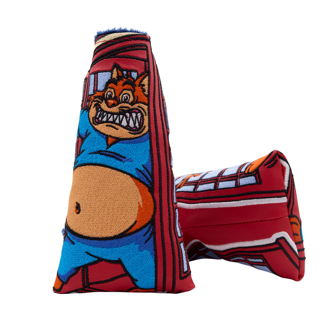 British Championship Phone Booth Fat Cat Blade Putter Headcover- main