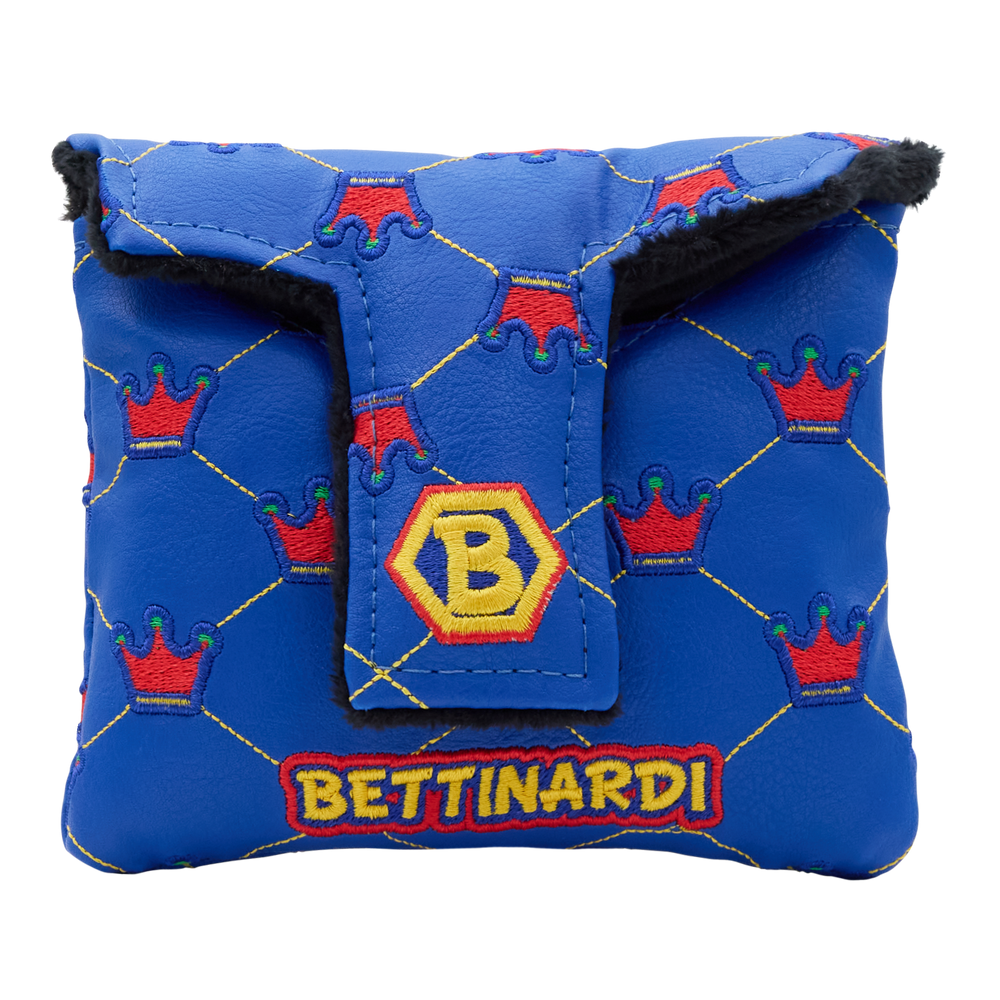 British Championship Poppy Bomb Mallet Putter Headcover- back
