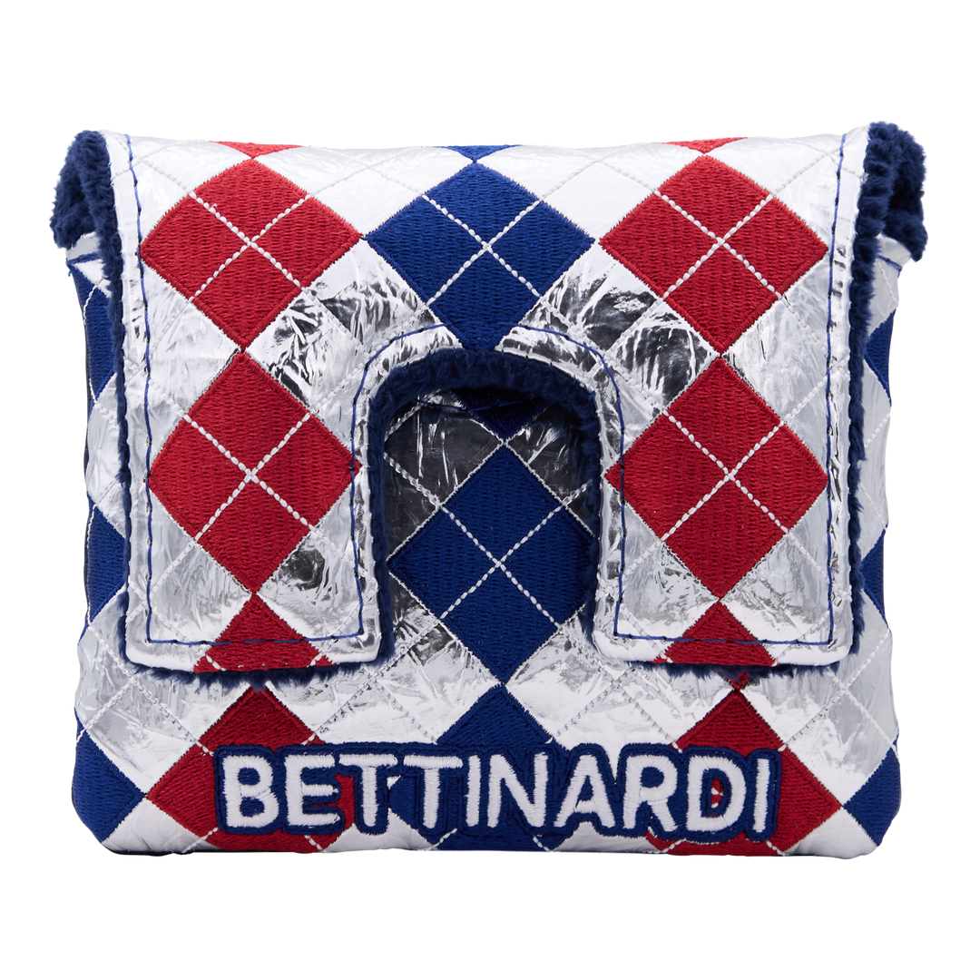 British Championship Tour Dept. Union Jack Center Shafted Mallet Putter Headcover - Oak Brook Exclusive