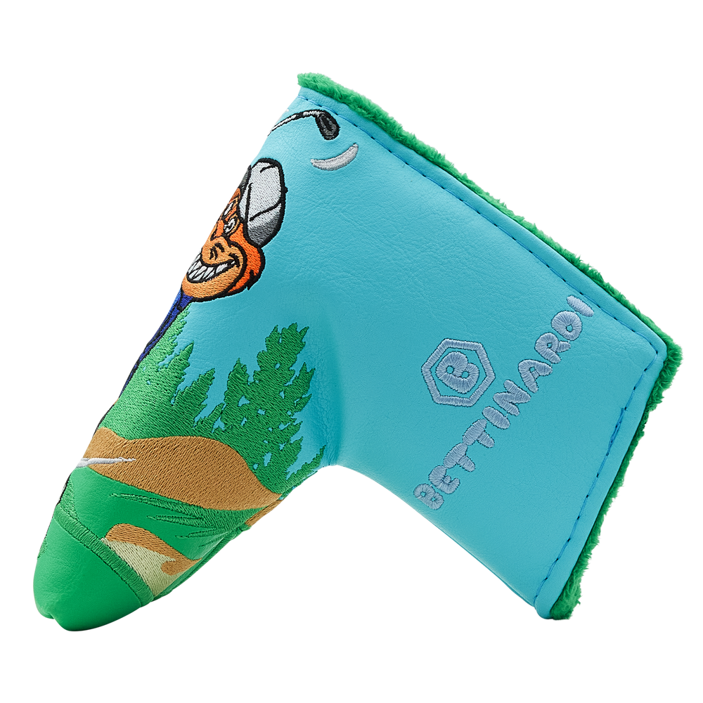 Lefty Love Hefty Lefty Cat Blade Putter Headcover- side a