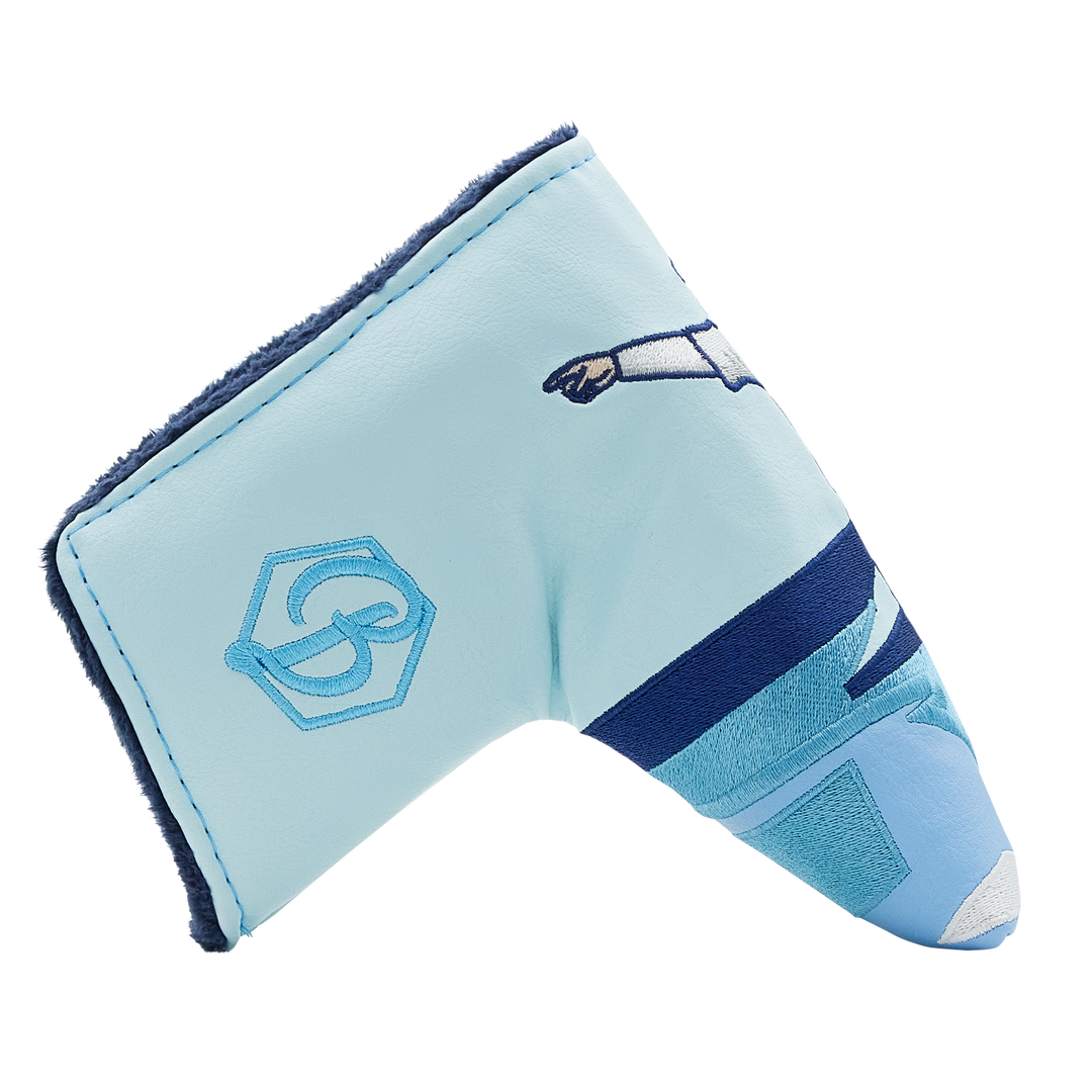 Lefty Love Wizard of Whack Blade Putter Headcover- side b