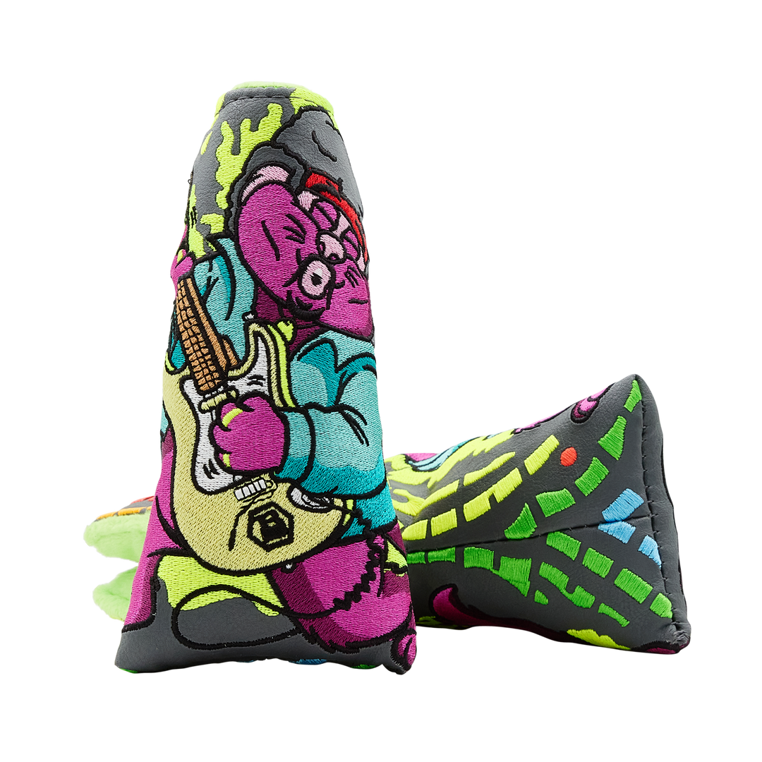 Lefty Love Kitty Hendrix Blade Putter Headcover- main