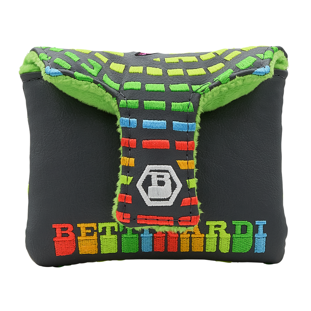 Lefty Love Kitty Hendrix Mallet Putter Headcover-back