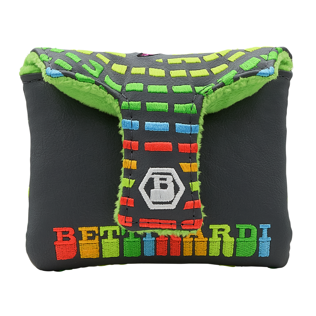 Lefty Love Kitty Hendrix Mallet Putter Headcover-back