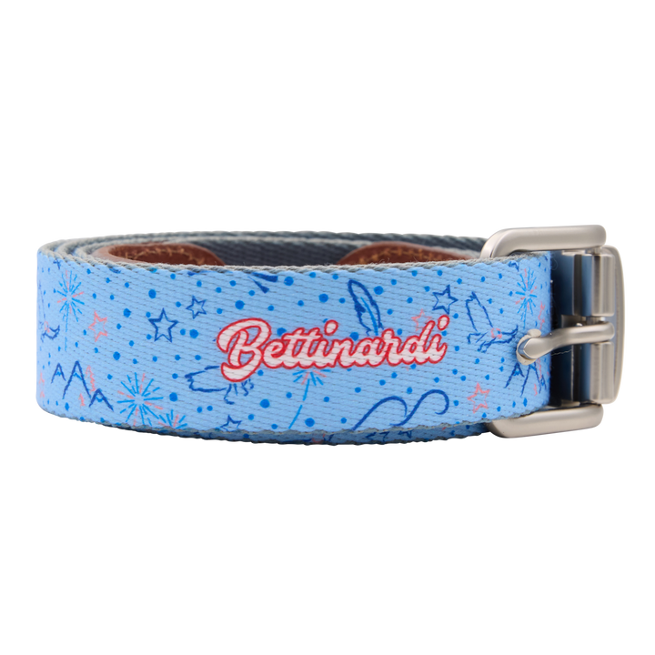 Bettinardi Peter Millar Americana Sunglasses Wizard Belt (Light Blue)