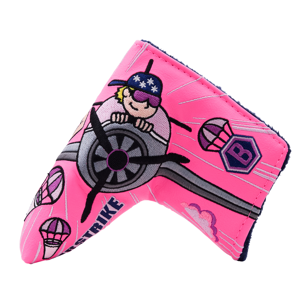 Airstrike Flight Crew Blade Putter Headcover- side a
