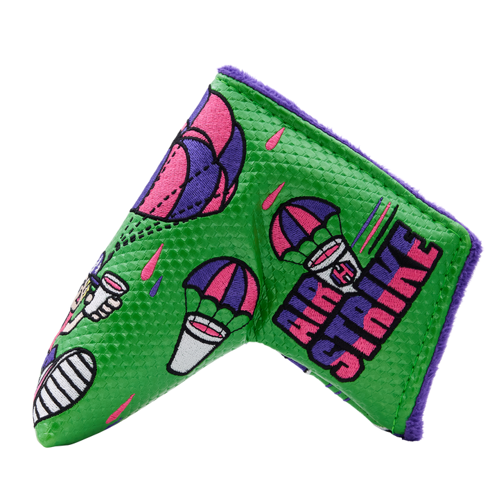 Airstrike Parachuting Betti Boy Blade Putter Headcover - Oak Brook Exclusive
