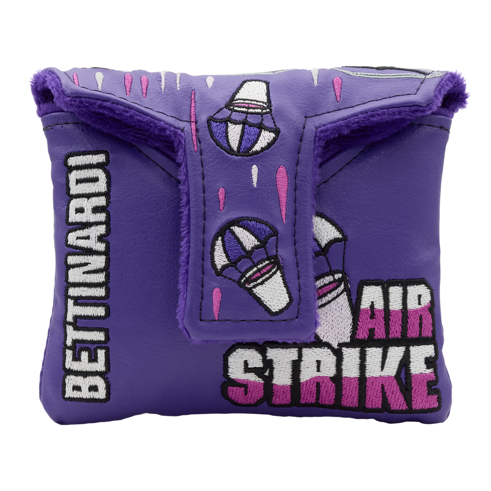 Airstrike Air Traffic Wizard Mallet Putter Headcover- back