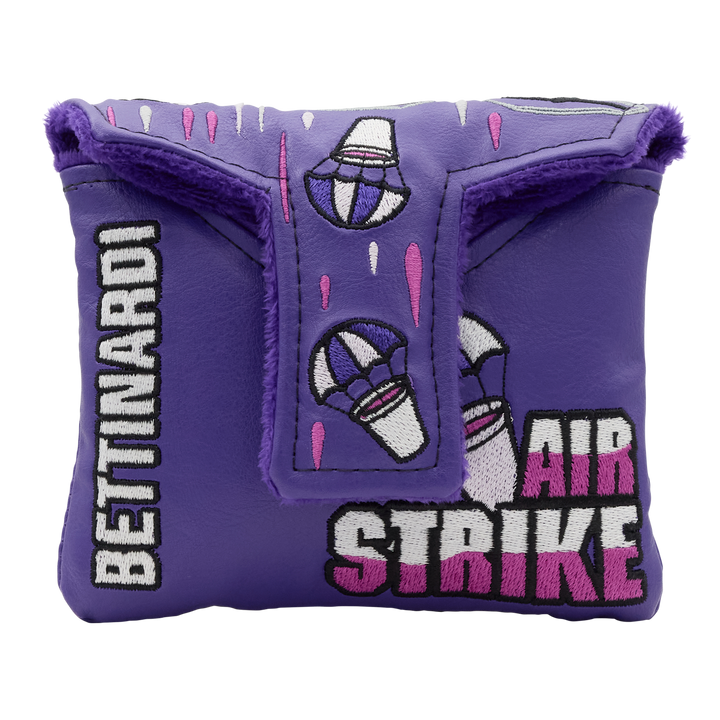 Airstrike Air Traffic Wizard Mallet Putter Headcover- back