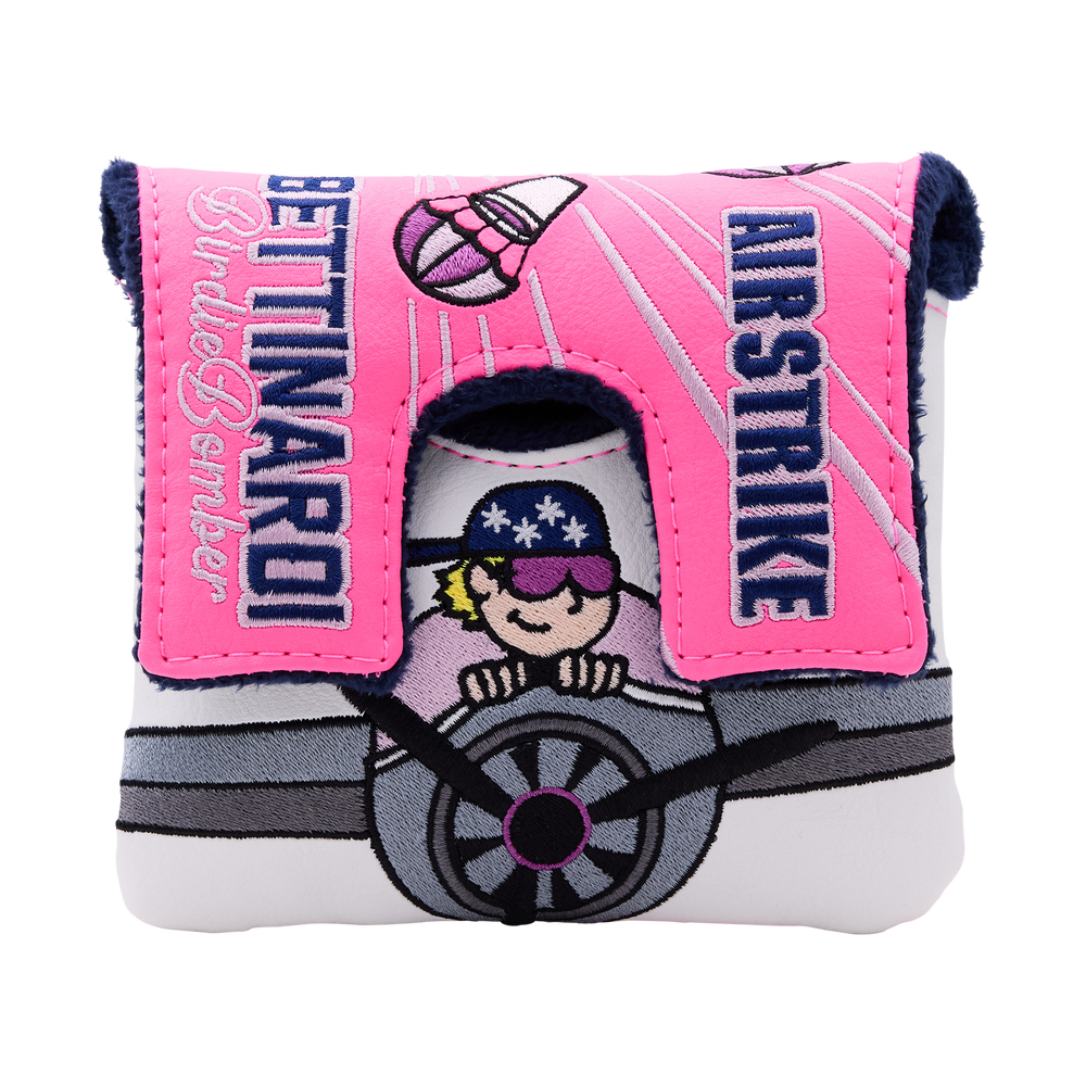 Airstrike Flight Crew Center-Shafted Mallet Putter Headcover- back